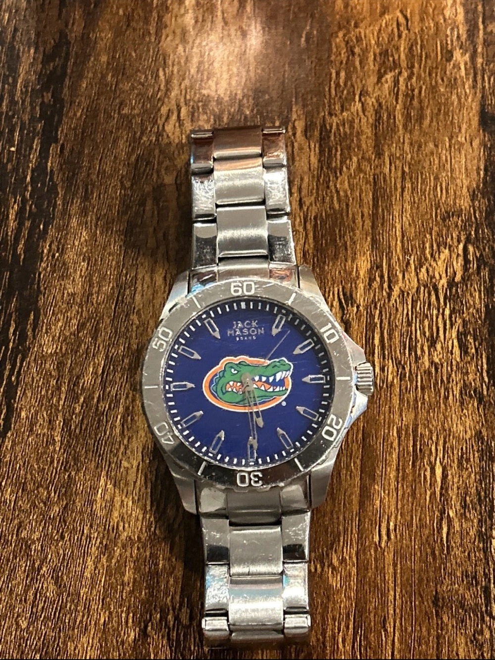 Jack Mason Florida Gators Watch Men 42mm Blue Logo Dial